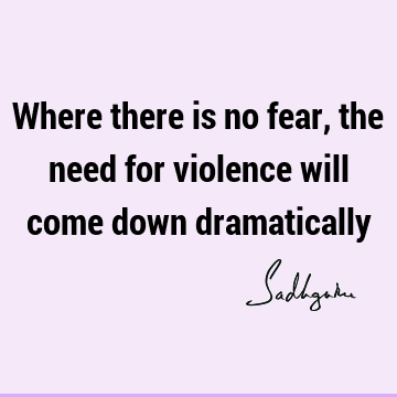 Fear Quotes : Short Quote
