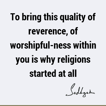 Religion Quotes : Short Quote