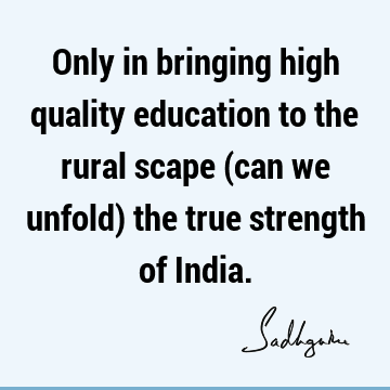 india Quotes : Education Quote