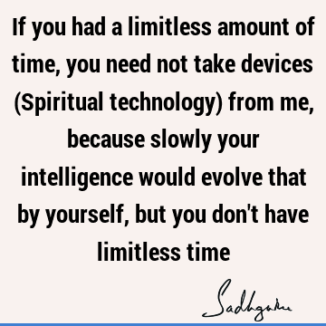 spirituality Quotes : Time Quote