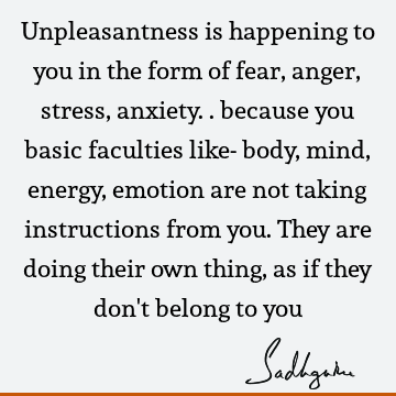 mind Quotes : Funny, Fear, emotion, energy Quote