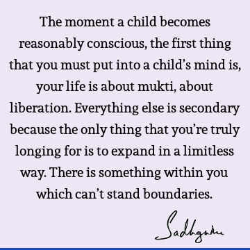 liberation Quotes : children, longing Quote