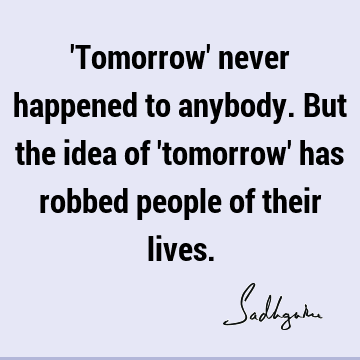 Philosophy Quotes : Time Quote