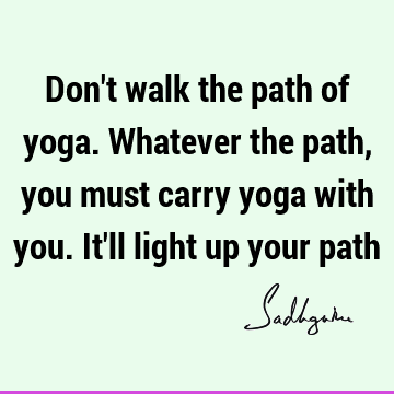 yoga Quotes :  Quote