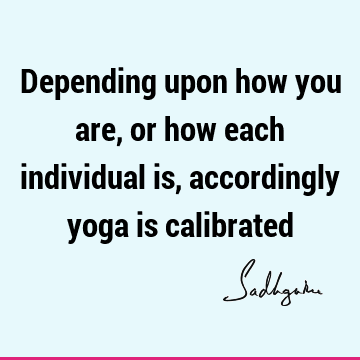 yoga Quotes : Short Quote