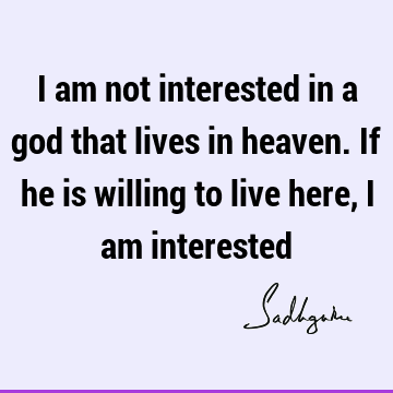 God Quotes : Short, sadhguru Quote
