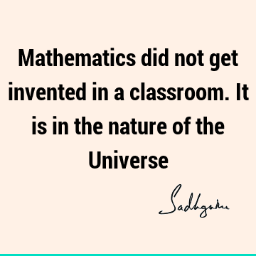 Nature Quotes : Short Quote