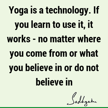 yoga Quotes : spiritual science Quote