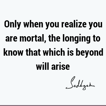 spirituality Quotes : Short, longing Quote