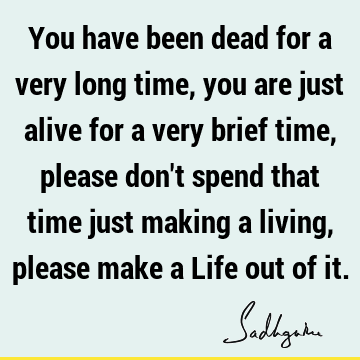 Life Quotes : Time Quote