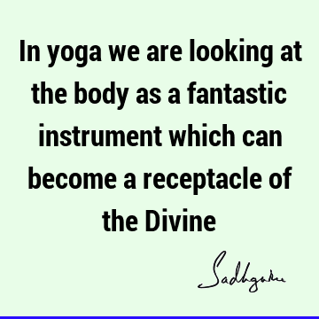 body Quotes : yoga Quote