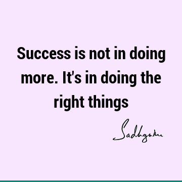  : Short, Success Quote