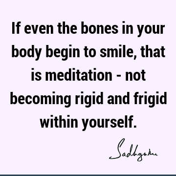 body Quotes : meditation Quote