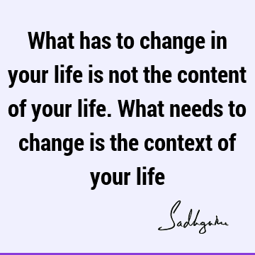 Change Quotes : Life Quote