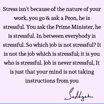 mind Quotes : Work Quote