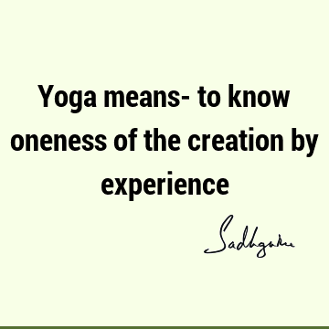 yoga Quotes : Short Quote
