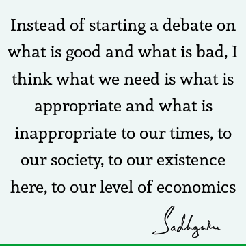 society Quotes : economics Quote