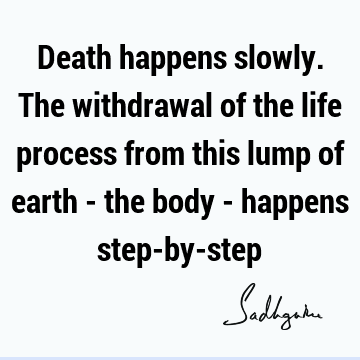 Death Quotes : mysticism Quote