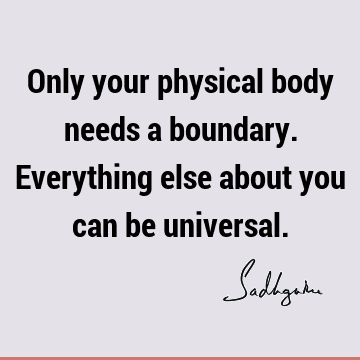 body Quotes : Short Quote