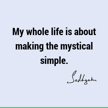 sadhguru Quotes :  Quote