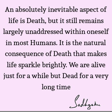 Death Quotes : Life Quote