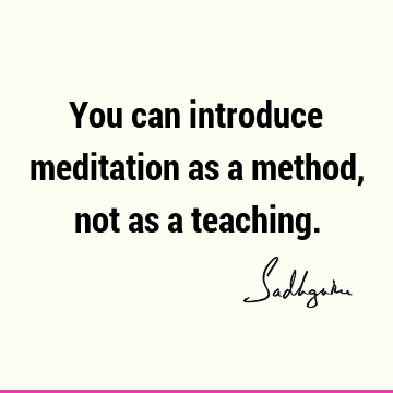 meditation Quotes : Short Quote
