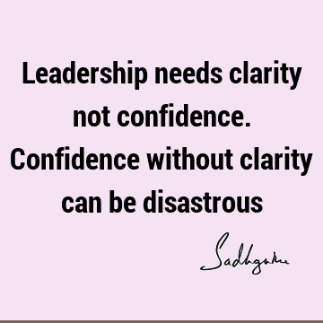 Short Quotes : Leadership Quote