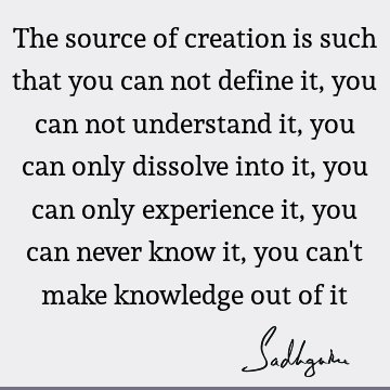 God Quotes : experience Quote