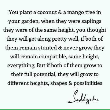 possibility Quotes : Relationship, Truth, Wisdom Quote