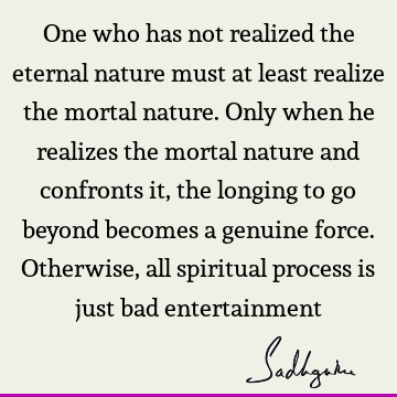 spirituality Quotes : Nature, longing Quote