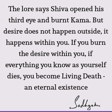 Lord Shiva Quotes :  Quote