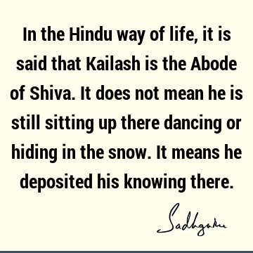 Lord Shiva Quotes :  Quote