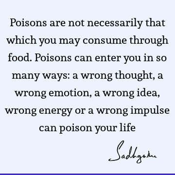 thought Quotes : emotion, food, energy Quote