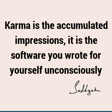 Short Quotes : karma Quote
