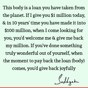 Death Quotes : body Quote