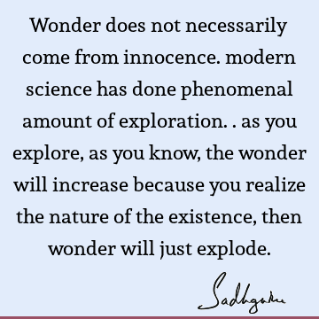 existence Quotes : Nature Quote