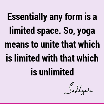 yoga Quotes :  Quote
