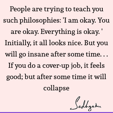 Philosophy Quotes : Quote