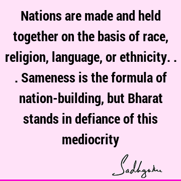 india Quotes : nation Quote