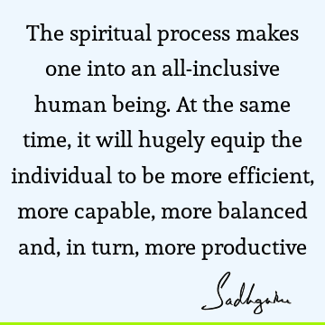 spirituality Quotes : balance Quote