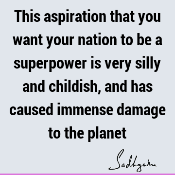 planet Quotes : nation Quote