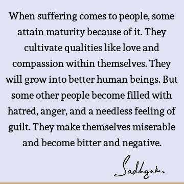 compassion Quotes : suffering Quote