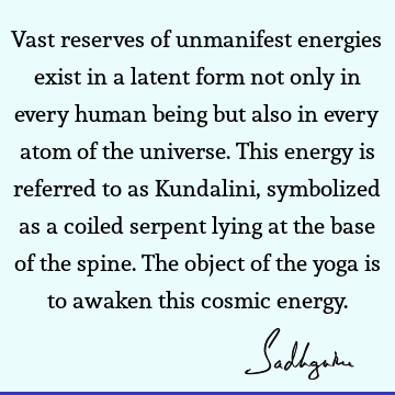 mysticism Quotes : yoga, energy Quote