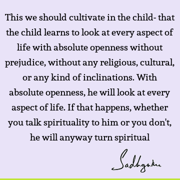 children Quotes : spirituality Quote