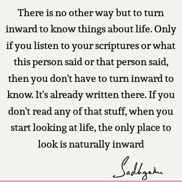 seeking Quotes : Life Quote