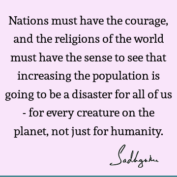 planet Quotes : Religion, humanity, nation Quote