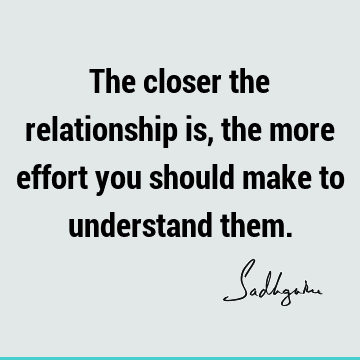 understanding Quotes : Relationship, Short Quote