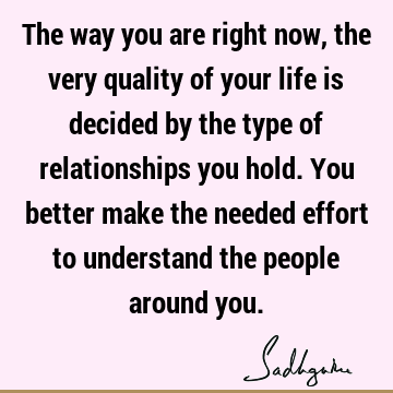 understanding Quotes : Relationship Quote