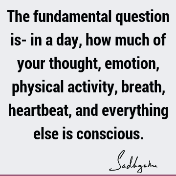thought Quotes : emotion Quote