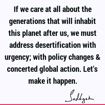 action Quotes : Change, planet Quote